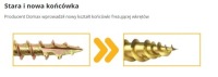 Шурупы столярные с потайной головкой 6x120 TORX 100 шт.