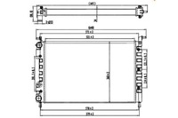 фото thumb №2, Nrf 58219 радиатор, система охлаждение двигателя