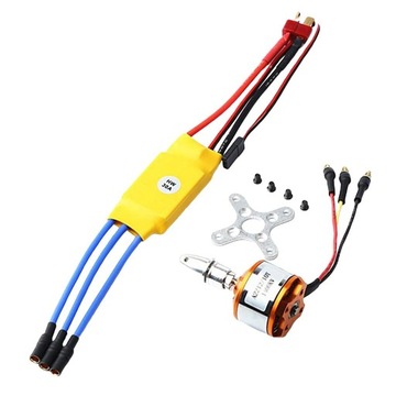 Бесщеточный двигатель RC 2212 + электрический ESC 30А