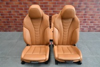 фото thumb №9, Сидіння заднє сидіння середина салон bmw 8 g15 coupe vari cognac individual