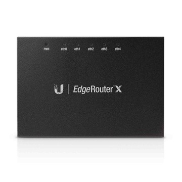 Маршрутизатор Ubiquiti EdgeМаршрутизатор ER-X ER-X-EU ER X EDGE СТАБИЛЬНЫЙ МАРШРУТИЗАТОР С VLAN
