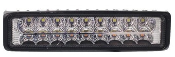 ПАНЕЛЬНАЯ РАБОЧАЯ ЛАМПА 18-LED 10-30В ДВА ЦВЕТА