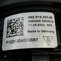 фото thumb №8, Porsche 911 carrera 992 turbo gt3 gts стопор годинник панелі червоний + кабель