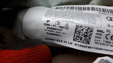 фото thumb №9, A4 b9 рестайлинг шторка левая подушка безопасности 8w9880741f универсал