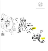 фото thumb №1, Накладки na педаль гальма i зчеплення mercedes-benz
