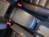 фото thumb №10, Vw golf vii gti шкіра сидіння диван zerwona нитка обшивки з підігрівом eu