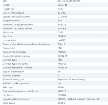 фото thumb №9, Переключатель света renault scenic 2.0b 03r