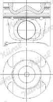 фото thumb №2, Поршні nüral 87-427407-00