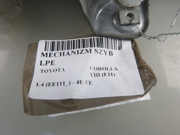 фото thumb №8, Подъемник стекла левый переднее toyota corolla viii e11 6pin