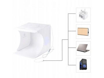 БЕСТЕНЕВАЯ ФОТОПАЛАТКА ДЛЯ ФОТОГРАФИЙ ПРОДУКТА 2x LED