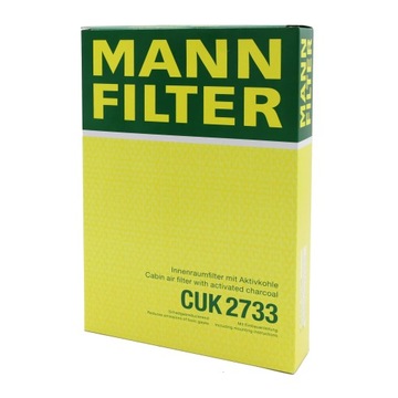 Mann CUK2733 Угольный салонный фильтр