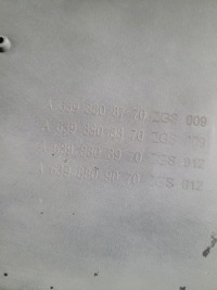 фото thumb №14, Mercedes w639 a639 639 viano lift бампер перед передній