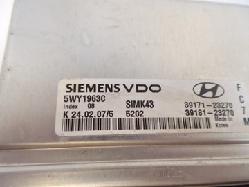 фото thumb №15, Tucson i 04-10 набір стартовий комп'ютер спідометр  замок запалювання 2.0 16v g4gc