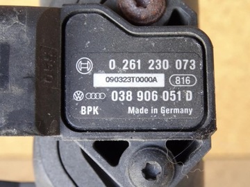 фото thumb №9, A3 8p golf vi 2.0 tfsi ccz труба шланг інтеркулер датчик 1k0145770n