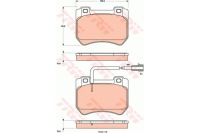 Gdb1904 гальмівні колодки гальмівні Доставка, фото thumb