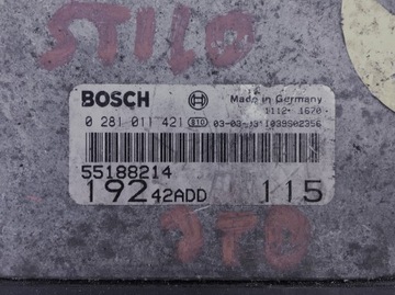 фото thumb №6, Fiat stilo 1.9 jtd комп'ютер ключ bsi комплект