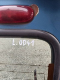 фото thumb №11, Дверь задняя левая крыло furtki стекло renault kangoo i комплект