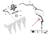 фото thumb №1, Bmw x5 g05 fuel шланг 13538488084