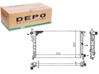 фото thumb №1, Радиаторов двигателя depo 060820n 8mk376715431