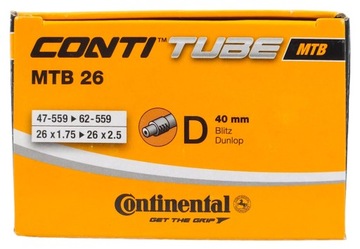 Велосипед Continental 26 MTB с камерой 1,75-2,5 DV 40 м