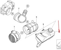 Bmw 5 e39 резонатор витратомір повітря hot-film 13541438794 Ціна, фото thumb