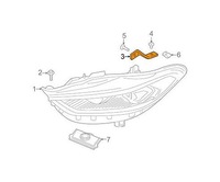 фото thumb №1, Кронштейн фара ford fusion 17- hs7z13a005b