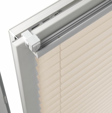 Easyfix Pia бежевая складка, жалюзи плиссе 100x130 см