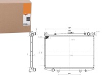 фото thumb №1, Nrf радіатор nissan pick up 2,5d, ford maverick 9