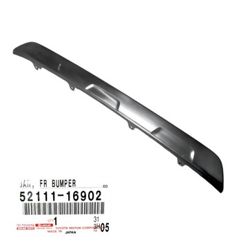 фото thumb №1, Toyota corolla cross планка накладка бампера перед 5211116902
