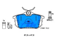 фото thumb №1, Ate тормозные колодки тормозные mitsubishi colt vi smart forf