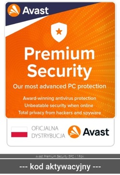 Avast Premium Security 5 ПК / 1 год