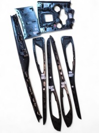 фото thumb №4, Alfa romeo stelvio накладки салону aluminiowe двері консолі 2017-