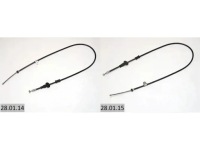 фото thumb №1, 2x тросы тормоза ручного linex перед l+p do mitsubishi carisma