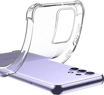 УДАРНЫЙ ЧЕХОЛ AIRBAG ДЛЯ SAMSUNG A52 5G + СТЕКЛО