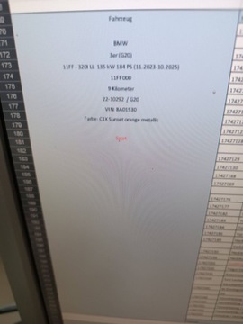 фото thumb №7, Капот кришка двигуна kol. c1x bmw 3 g20 g21