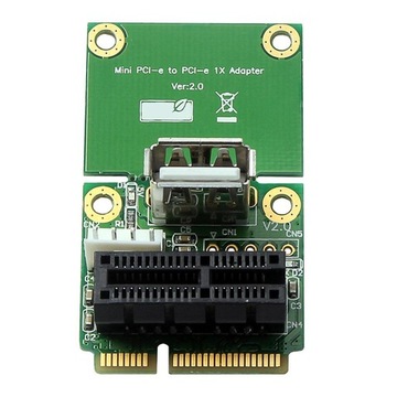 2 порта Pci e/USB на Mini PCIe полной высоты и половинной высоты