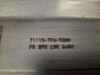 фото thumb №9, Honda cr-v iv lift 14-18 молдинг накладка бампера перед 71110-tfa-t000