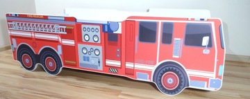 КРОВАТЬ ПОЖАРНАЯ АВТОМОБИЛЬ 140х70 НОВАЯ