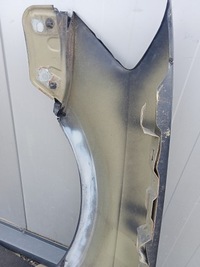 фото thumb №15, Крылья правый перед vw passat b7 чёрный lc9x