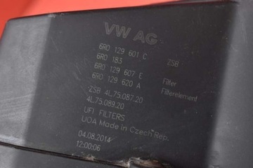 фото thumb №8, Корпус фільтра повітря 6r0129601c skoda rapid 1.6 tdi 90 km 12-17