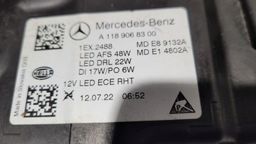 фото thumb №10, Mercedes cla лампы полный led performance комплект a1189068300 a1189068400