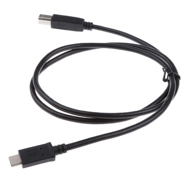 USB typu c do USB2.0 typu B, męski kabel do ładowania danych i drukowania, przewód 2m