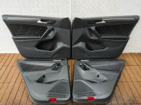 Vw tiguan 2 5na рестайлінг  20-24 сидіння заднє сидіння обшивки оббивка комплект  r-line європа Зі Шроту, фото thumb