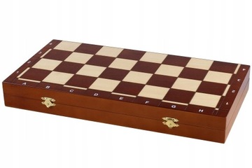 Zestaw drewniany - SZACHY + WARCABY + BACKGAMMON