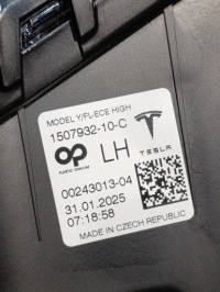 Противотуманная фара drl левый противотуманный led tesla model y 1507932-10-c с Разборки, фото thumb