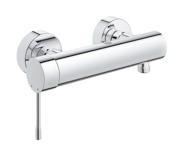 НАСТЕННЫЙ ДУШ GROHE ESSENCE С ХРОМИРОВАННОЙ ОБЛИЦОВКОЙ