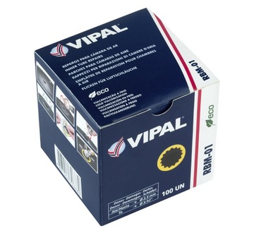 Заплатки Заплатка для автокамер Vipal RBM01 камеры 25мм 100шт