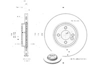 фото thumb №2, Brembo тормозные диски тормозные 2szt. mini r50 r53 r56