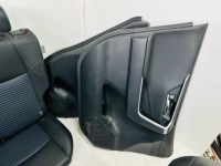 фото thumb №9, Rav4 v гібрид сидіння заднє сидіння обшивки шкіра комплект selection niebieska nić