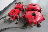 фото thumb №3, Vw beetle 5c 2.0 tsi зажимы тормозные суппорт перед зад красный